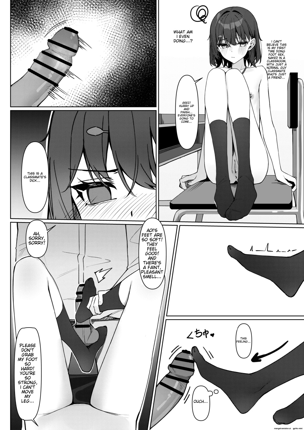 Hentai Manga Comic-Starting today, I'll be going to school naked 1-Read-24